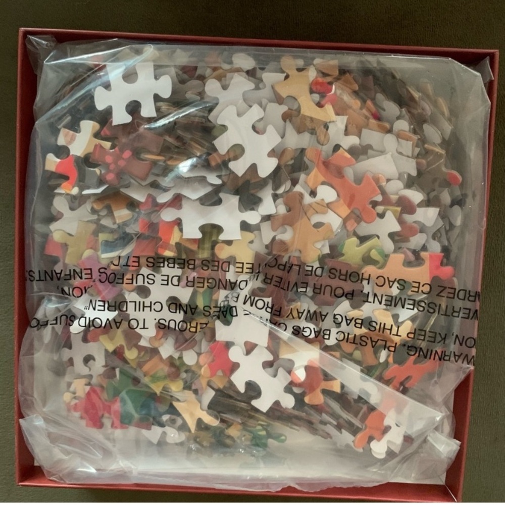 Galison 500 piece puzzle HARVEST FEAST - Picture 2 of 2